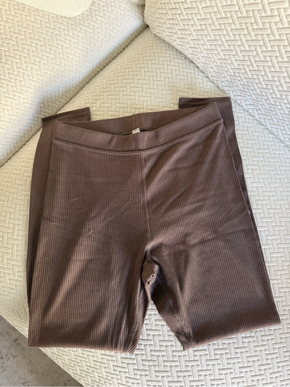 alo Ribbed High-Waist Blissful Legging